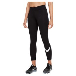 Nike: Чёрные легинсы  Sportswear Essential