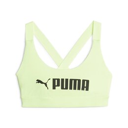 PUMA: Зелёный бюстгальтер 