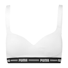 PUMA: Белый бюстгальтер 