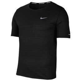 Nike: Чёрная футболка  Dri FIT