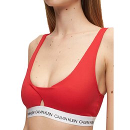 Calvin Klein: Красный топ 