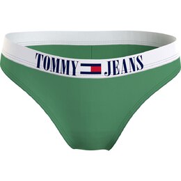 Tommy Jeans: Зелёные трусы 