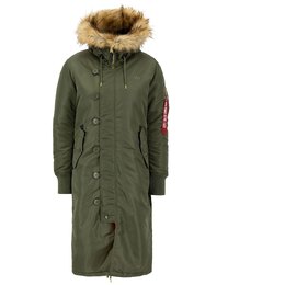 Alpha Industries: Длинная куртка 