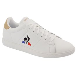 Le Coq Sportif: Бежевые кроссовки 