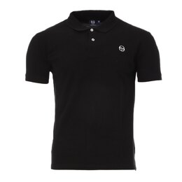 Sergio Tacchini: Чёрное поло