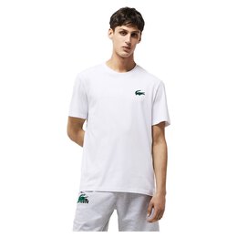 Lacoste: Белая футболка 