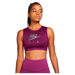 Nike: Розовый бюстгальтер  Dri-FIT Swoosh