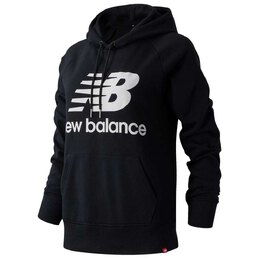 New Balance: Чёрная толстовка 