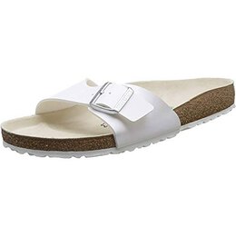 Birkenstock: Золотые сандалии  Madrid Birko Flor