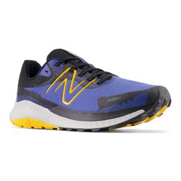 New Balance: Синие кроссовки 