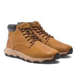 Timberland: Коричневые кроссовки 