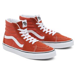 Vans: Оранжевые кроссовки Sk8-Hi