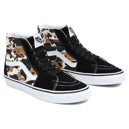 Vans: Чёрные кроссовки  Sk8-Hi