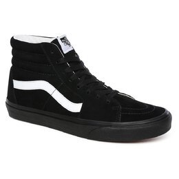 Vans: Чёрные кроссовки  Sk8-Hi