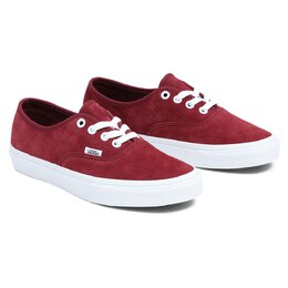 Vans: Красные кроссовки  Authentic