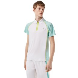 Lacoste: Белое поло 