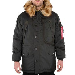 Alpha Industries: Зелёная куртка 