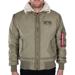 Alpha Industries: Зелёная куртка 