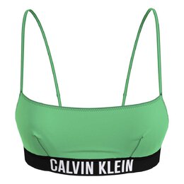 Calvin Klein: Зелёный топ 