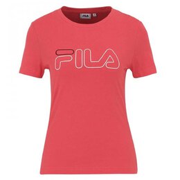 Fila: Оранжевая футболка 