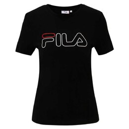 Fila: Чёрная футболка 