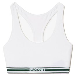 Lacoste: Белый бюстгальтер 