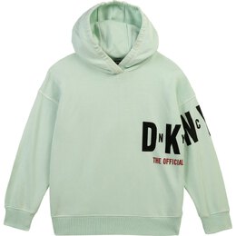 DKNY: Зелёная толстовка 