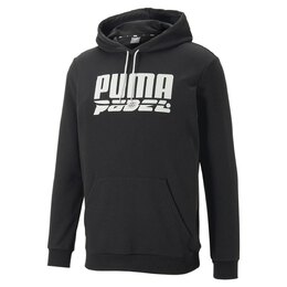 PUMA: Чёрная толстовка 