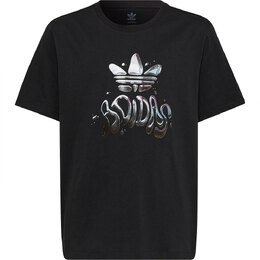 Adidas Originals: Чёрная футболка  Originals