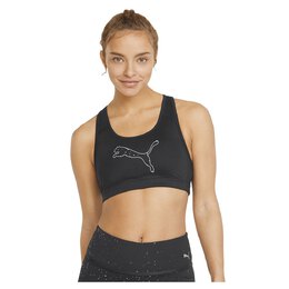 PUMA: Чёрный бюстгальтер 