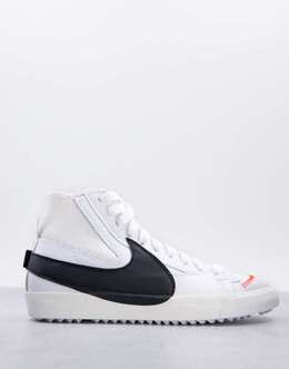 Nike: Чёрные кроссовки Blazer Mid 77