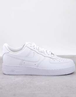 Nike: Белые кроссовки  Air Force 1