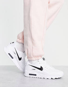 Nike: Чёрные кроссовки  Air Max 90