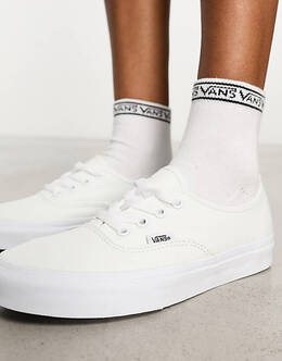 Vans: Белые кроссовки  Authentic