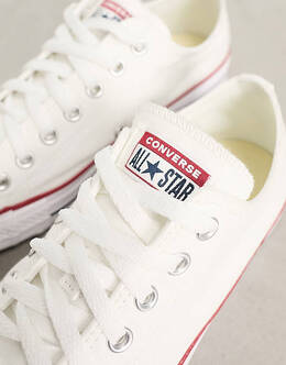 Converse: Белые кроссовки  Chuck Taylor All Star Ox