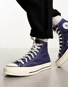 Converse: Тёмные кроссовки  Chuck Taylor 70