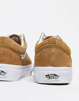 Vans: Коричневые кроссовки  Old Skool
