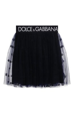 Dolce & Gabbana: Тёмная юбка 