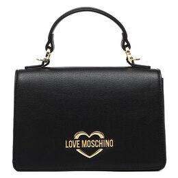 Love Moschino: Чёрная спортивная сумка 