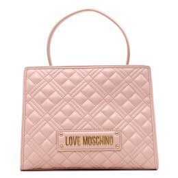 Love Moschino: Светлая спортивная сумка 