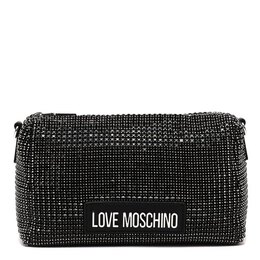 Love Moschino: Чёрный клатч 