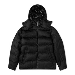 Moncler Genius: Чёрный пуховик 