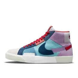 NIKE: Многоцветные кеды Blazer Mid Premium