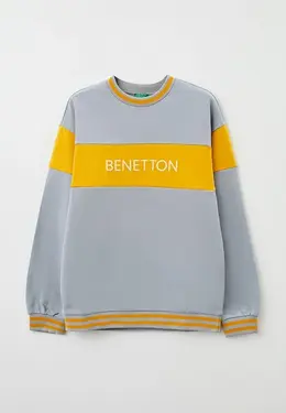 United Colors of Benetton: Серый свитшот