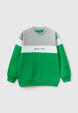 United Colors of Benetton: Зелёный свитшот