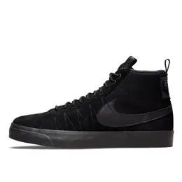 NIKE: Чёрные кеды SB Zoom Blazer Mid