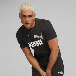 PUMA: Чёрная футболка 