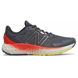 New Balance: Серые кроссовки 