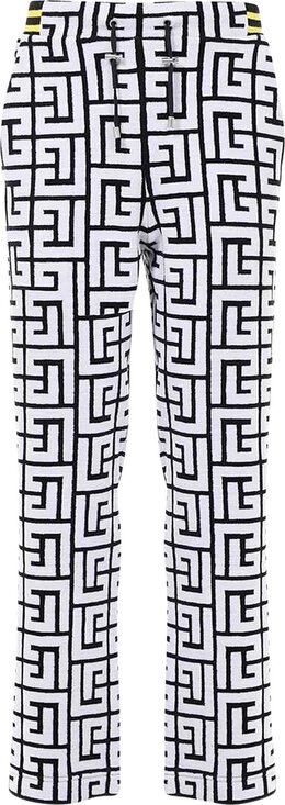 Balmain: Длинные брюки Maxi Monogram