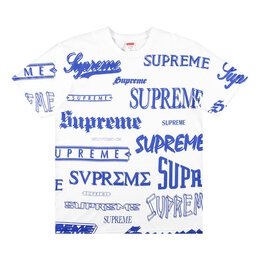 Supreme: Белая футболка 